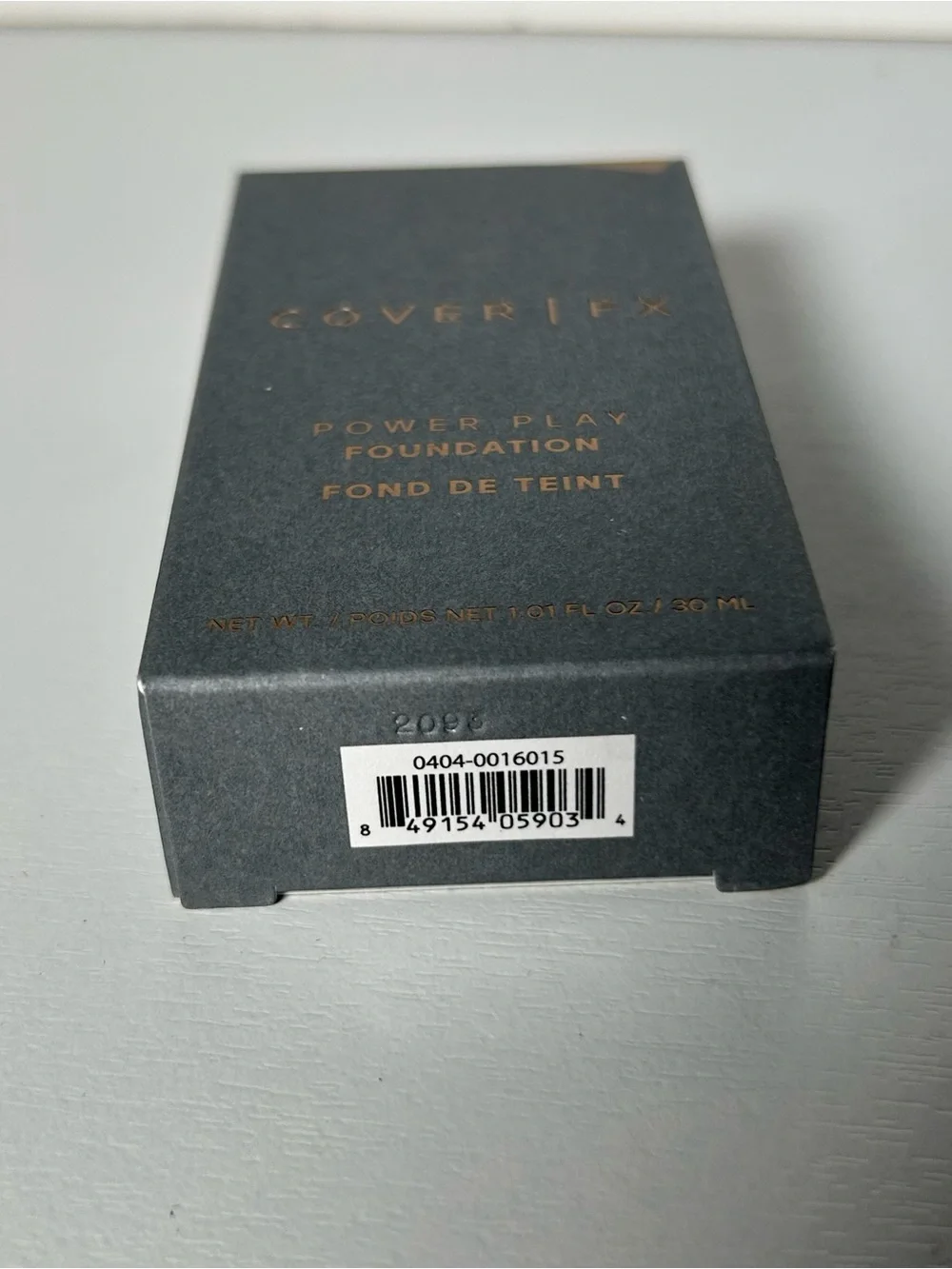 Cover FX Power Play Foundation M5 Medium Beige Full Coverage Matte NEW Box